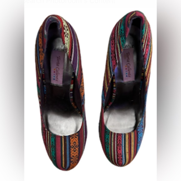 🔥TORTA CALIENTE! WOVEN PUMPS! SUPER HOT! 🔥🔥  MULTIPLE COLOR- MATCH ANY FIT!🔥 - Picture 7 of 16